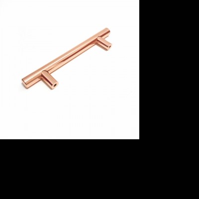 Cabinet Hardware Kitchen Cupboard T Bar Pull Knob Handle 4inch 6inch 8inch Rose Gold Color