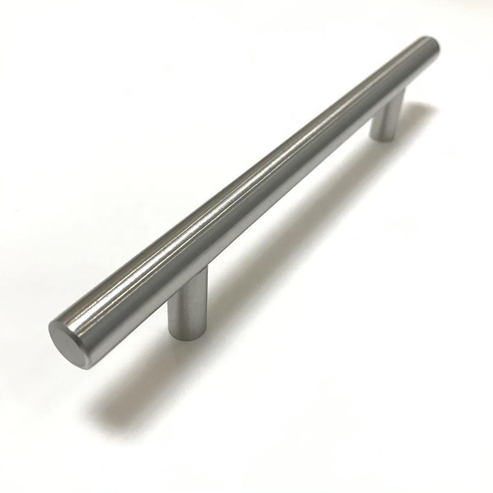 3inch 6inch 8inch 10inch Stainless Steel T Bar Kitchen Cabinet Cupboard And Door Boss Round Bar Pull Handle